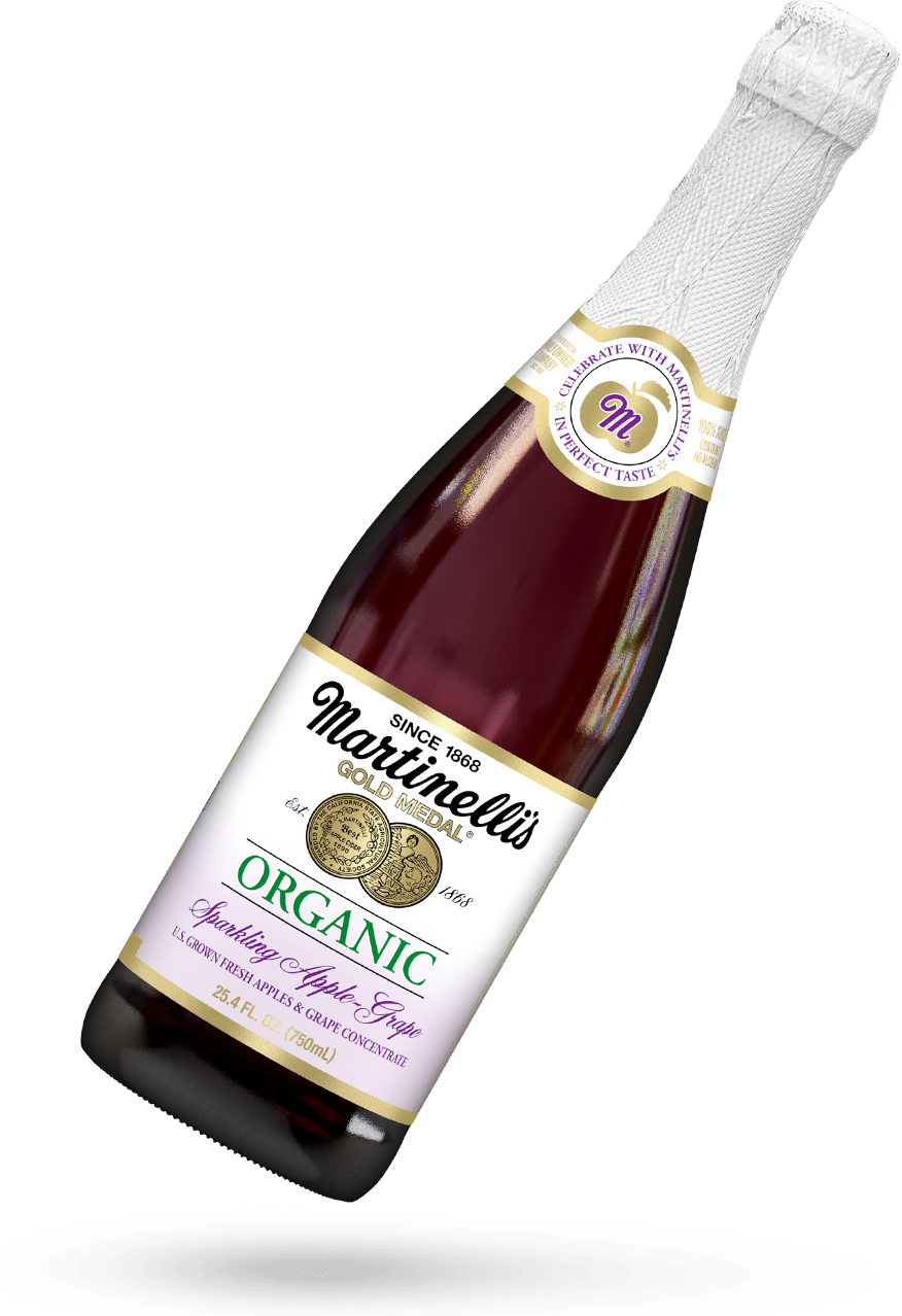 Organic Sparkling Apple-Grape 25.4 fl. oz.