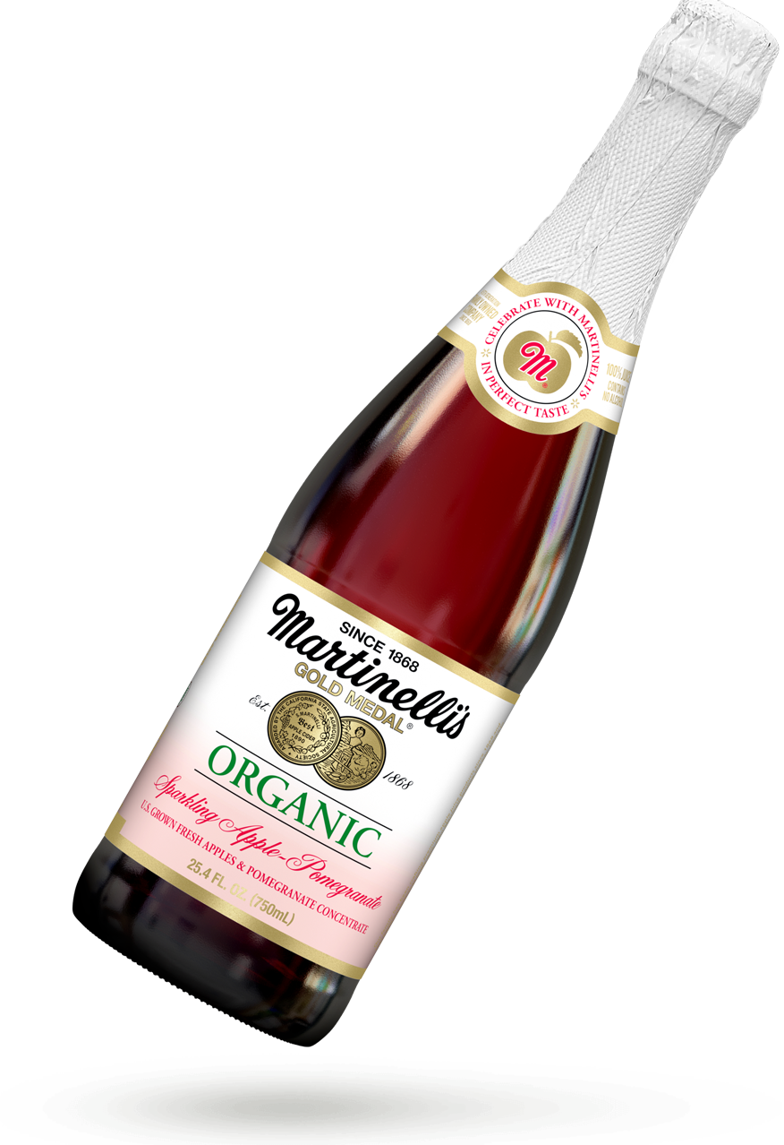 Organic Sparkling Apple-Pomegranate 25.4 fl. oz.