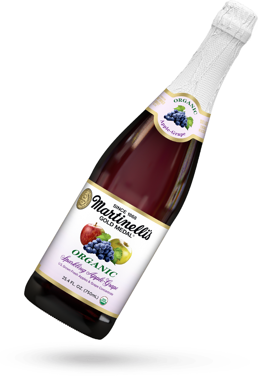 Organic Sparkling Apple-Grape 25.4 fl. oz.