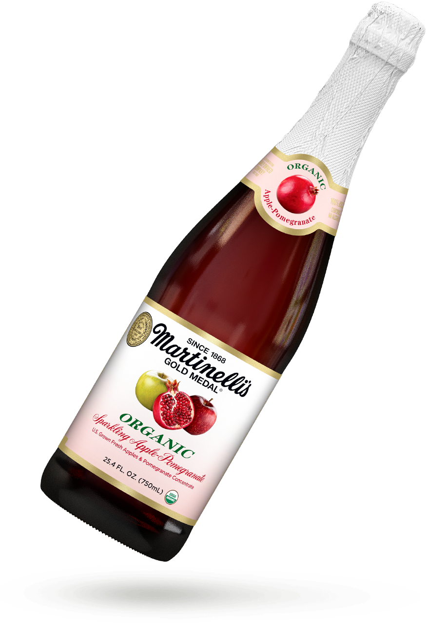Organic Sparkling Apple-Pomegranate 25.4 fl. oz.