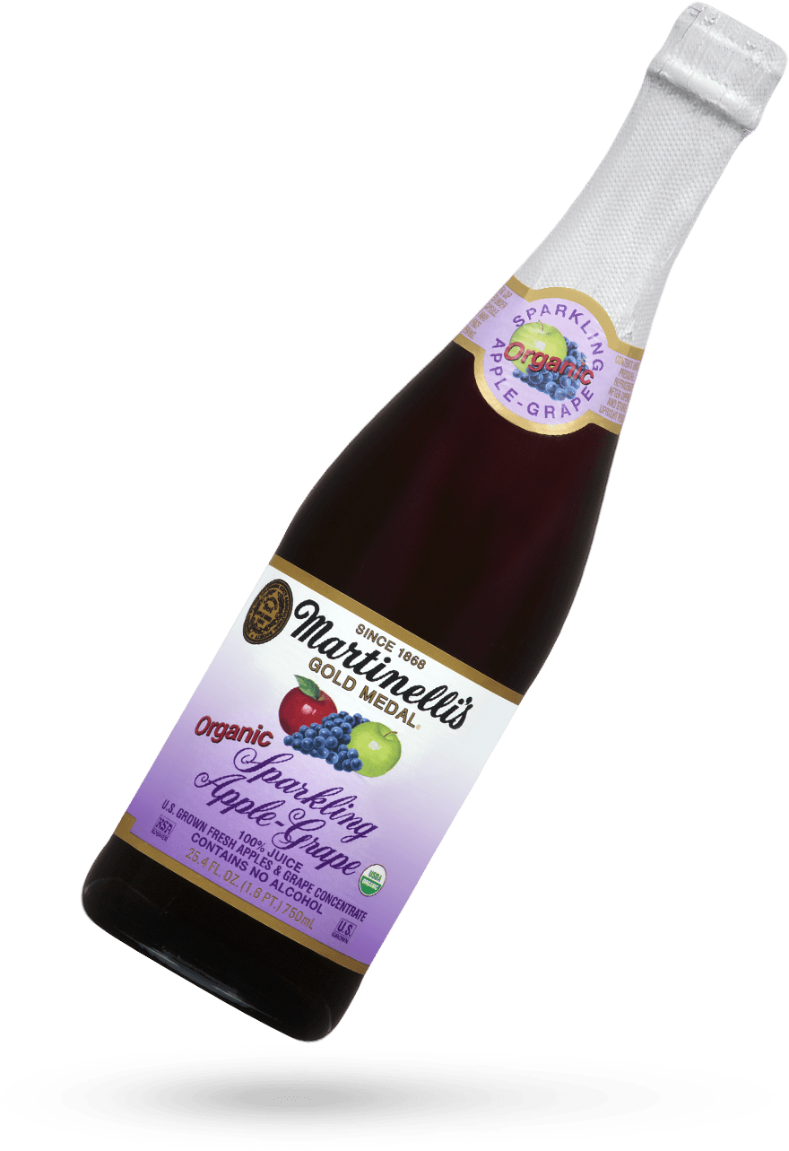 Organic Sparkling Apple-Grape 25.4 fl. oz.