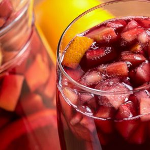 The Easiest (Virgin) Sparkling Sangria