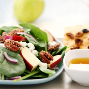 Apple Pecan Salad with Zesty Apple Dressing