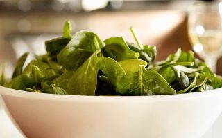 Spinach Salad With Martinelli’s Vinaigrette