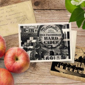 In 1865, Stephen started to experiment with bottled fermented hard cider.