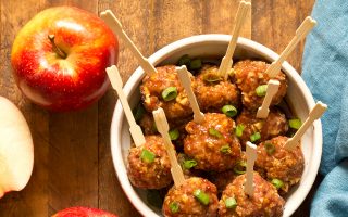 Apple Glazed Meatballs