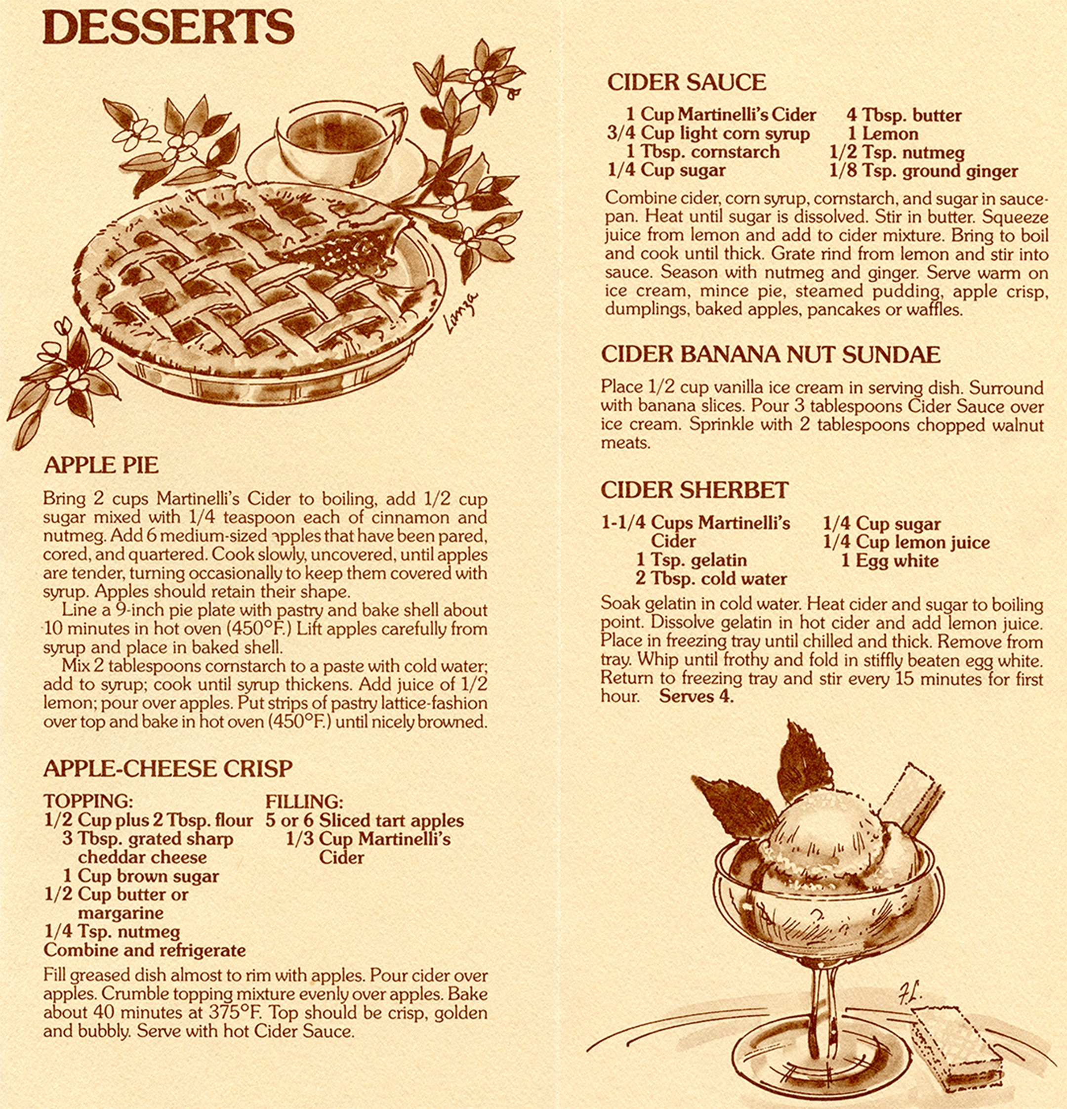 1970s Dessert