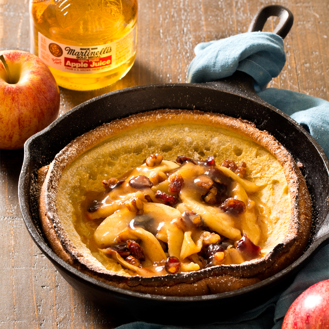 Delicious Golden Apple Dutch Baby Pancakes - S. Martinelli ...