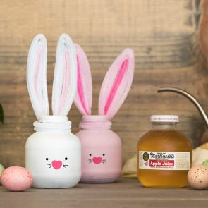 DIY Martinelli's Apple Juice Easter Bunny