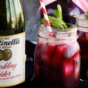 Berry Apple Cooler Mocktail