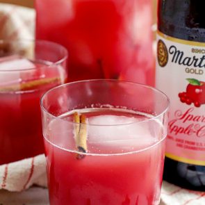 Apple Cranberry Sparkling Punch