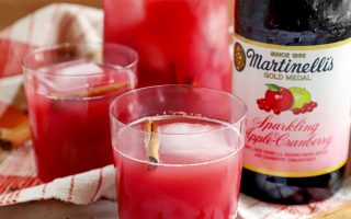 Apple Cranberry Sparkling Punch