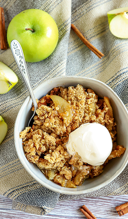 Sheet Pan Apple Crisp