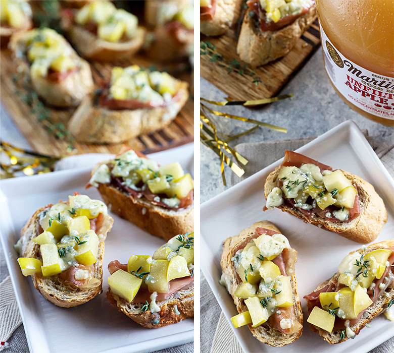 Blue Cheese Crostini