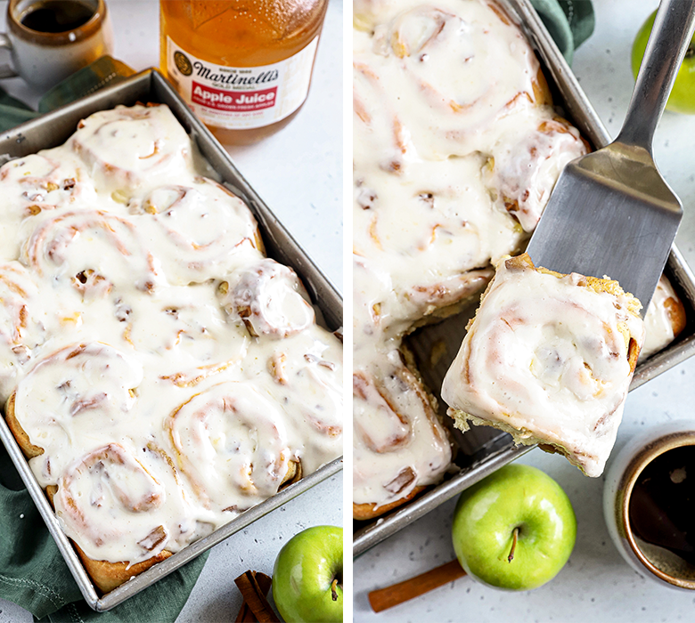 Apple Pie Cinnamon Rolls Martinelli's