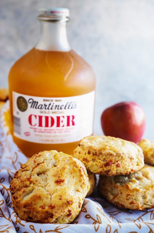 Apple Cheddar Biscuits