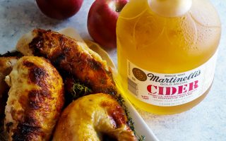 Apple Cider Brined Roasted Chicken