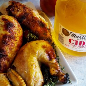 Apple Cider Brined Roasted Chicken