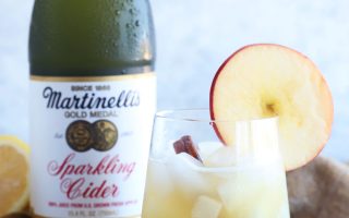 Apple Kombucha Mocktail