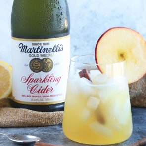 Apple Kombucha Mocktail