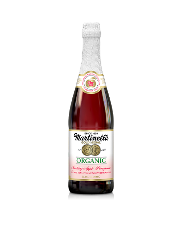 Organic Sparkling Apple-Pomegranate
