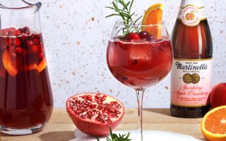 Sparkling Winter Sangria