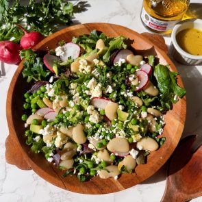 Spring Salad with Apple Vinaigrette